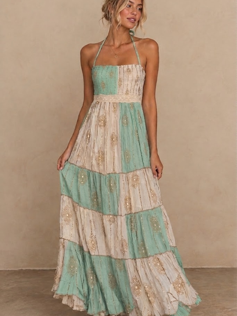 NWT! Ananta Maxi Dress